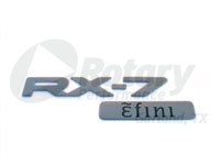 Efini RX-7 Nameplate